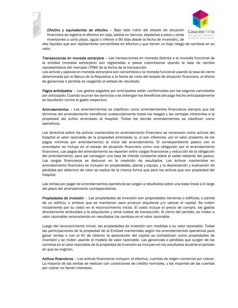 Estados Financieros Hospital 2023-2024 página 8