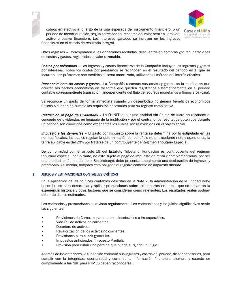 Estados Financieros Hospital 2023-2024 página 12